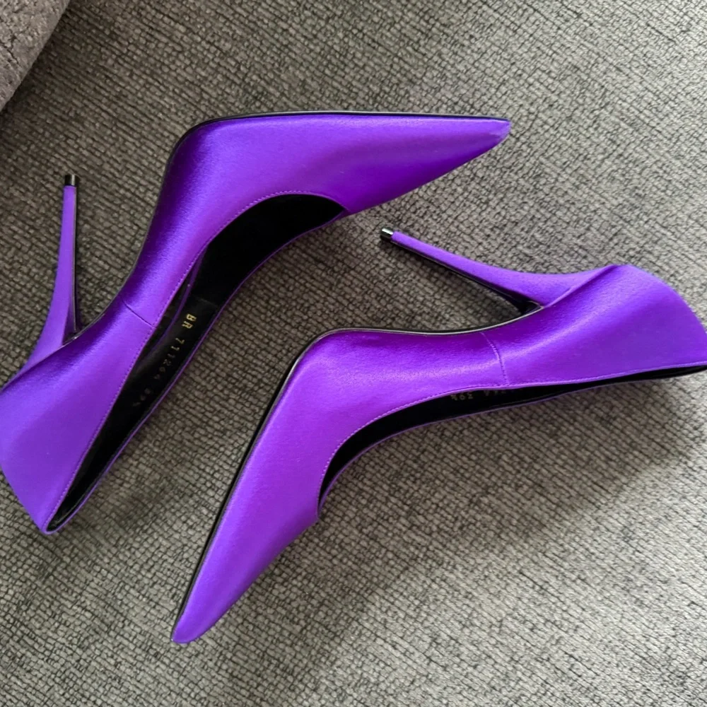 Saint Laurent Purple Women's Shoes - Picture 4 of 4